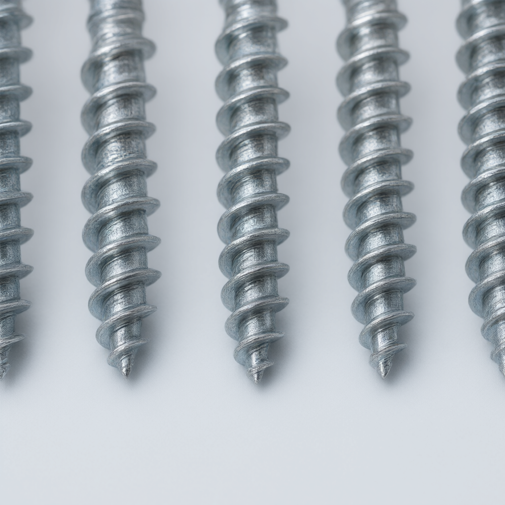Silver Flat Head Wood Screws - Image 4