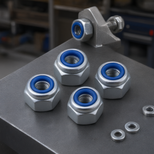 Blue Insert Lock Nuts